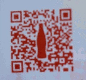 QR kód Coca Cola